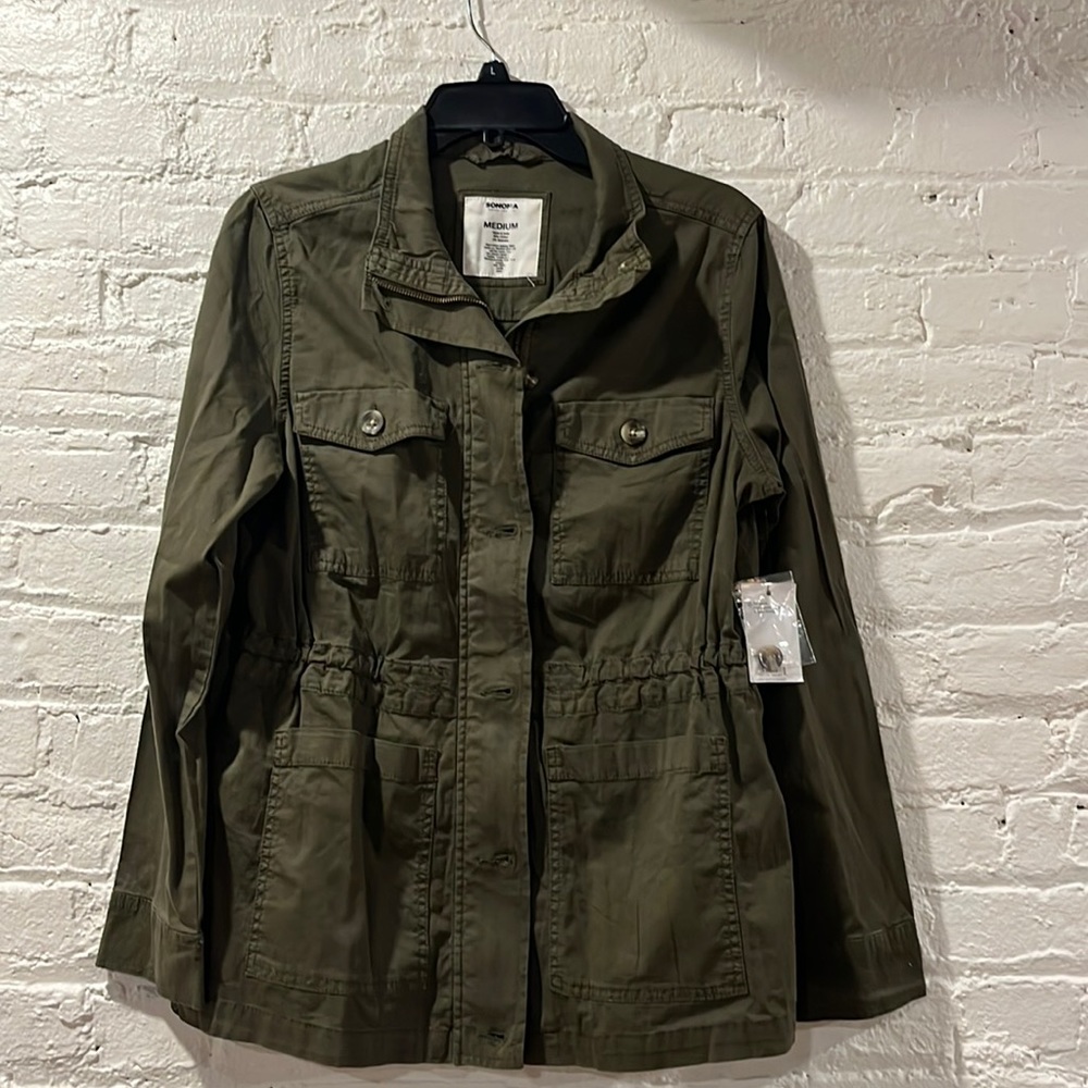 NWT M Army Green Jacket